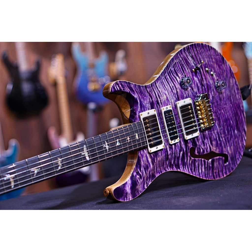 PRS Special wood library Semi hollow Faded purple jeans 0317753
