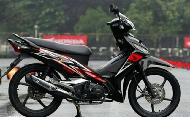 SPAKBOR SLEBOR HONDA SUPRA X 125 FI 2015 2016 HITAM MERK WIN