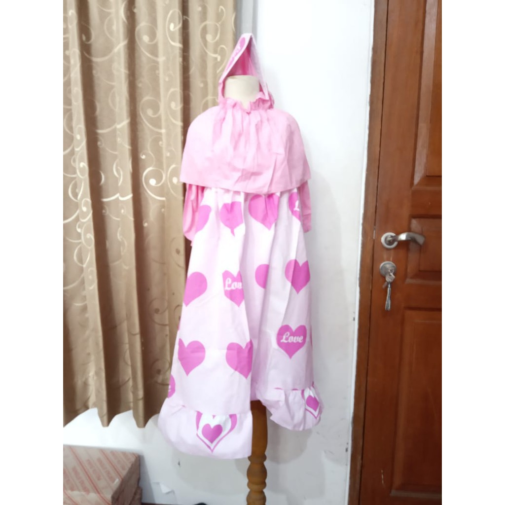 Gadisshop CUCI GUDANG gamis anak LOVE gamis lucu gamis murmer gamis anak