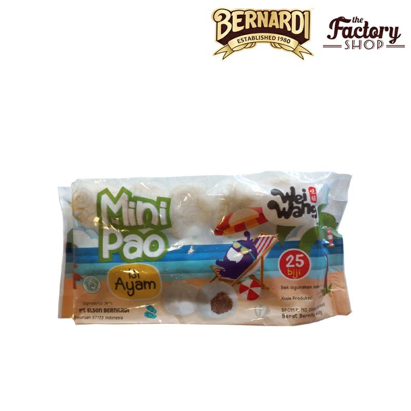 

Wei Wang Minipao Ayam 25Pcs