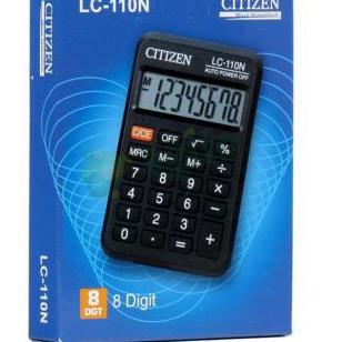 

10.10 SALE Kalkulator merk CITIZEN LC-110N / LC 110 N CALCULATOR MINI