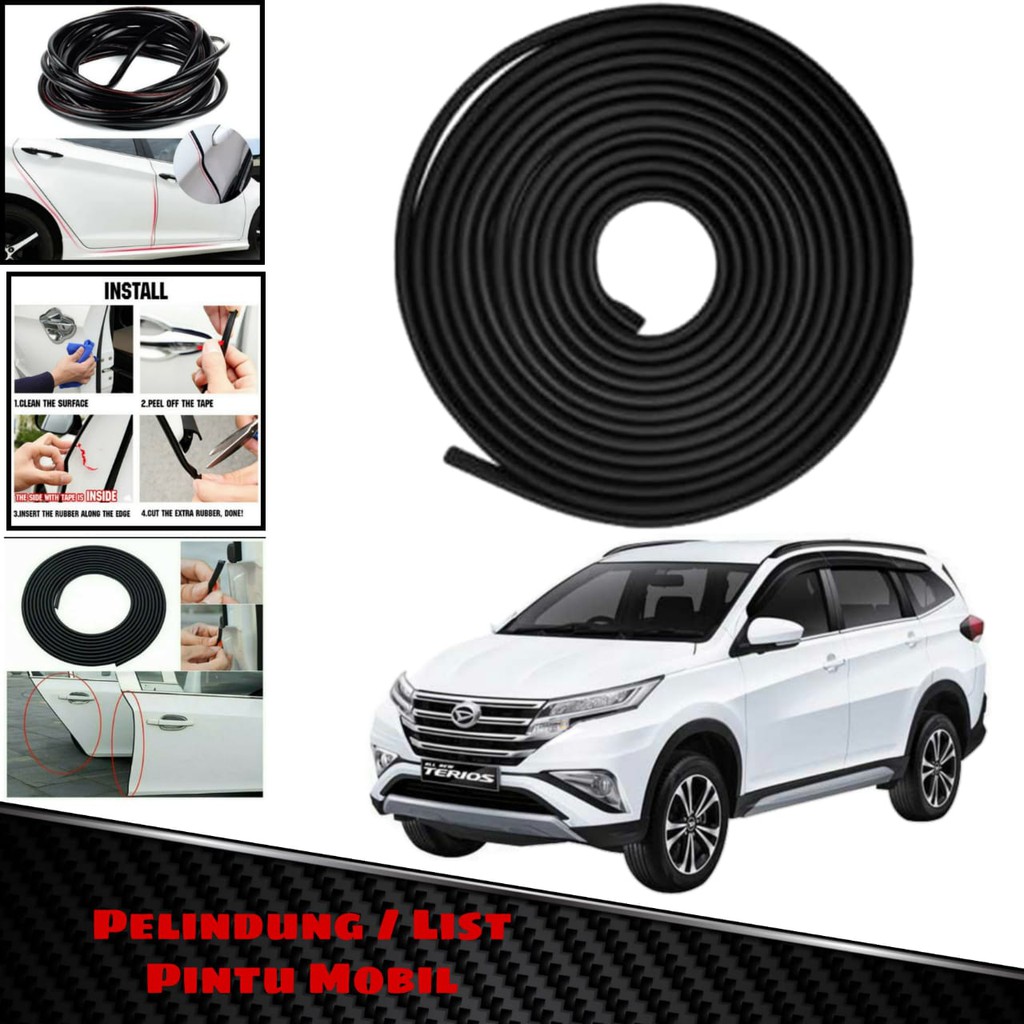 LIST PINTU / LINE DOOR GUARD LIST KARET PINTU MOBIL ALL EW TERIOS