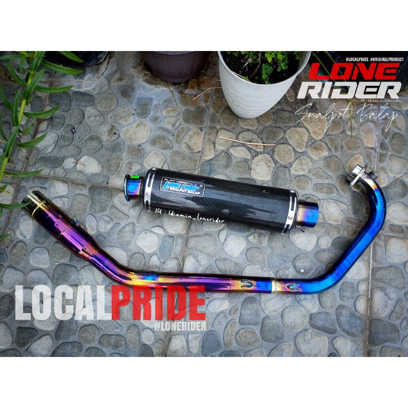 Lone Rider Original - Middle End Blue Carbon - GSX R