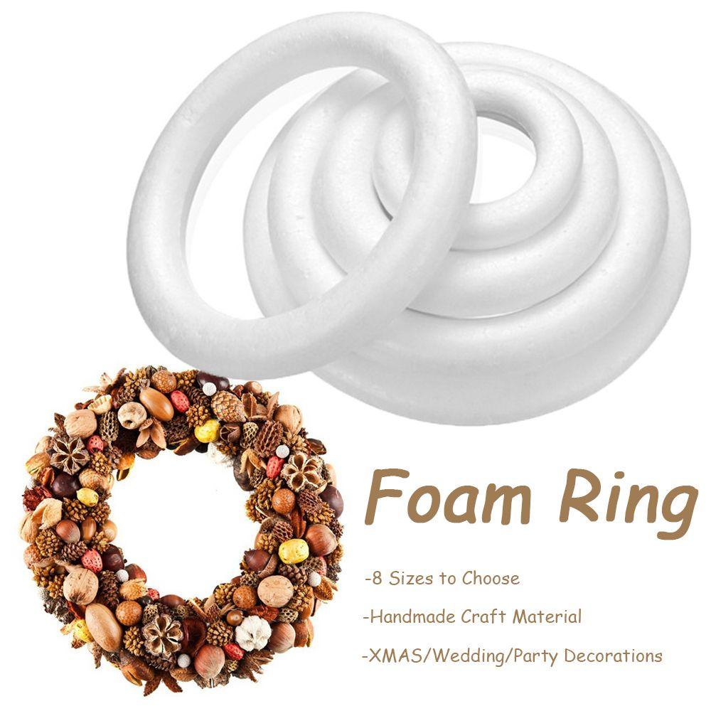 [Elegan] Cincin Busa Polystyrene Party Wedding Styrofoam Bulat