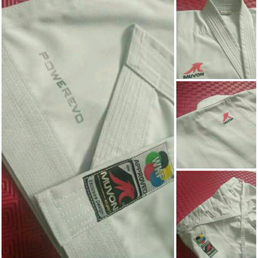 Baju Karate  Hokido Muvon power revo dogi Kata wkf approved