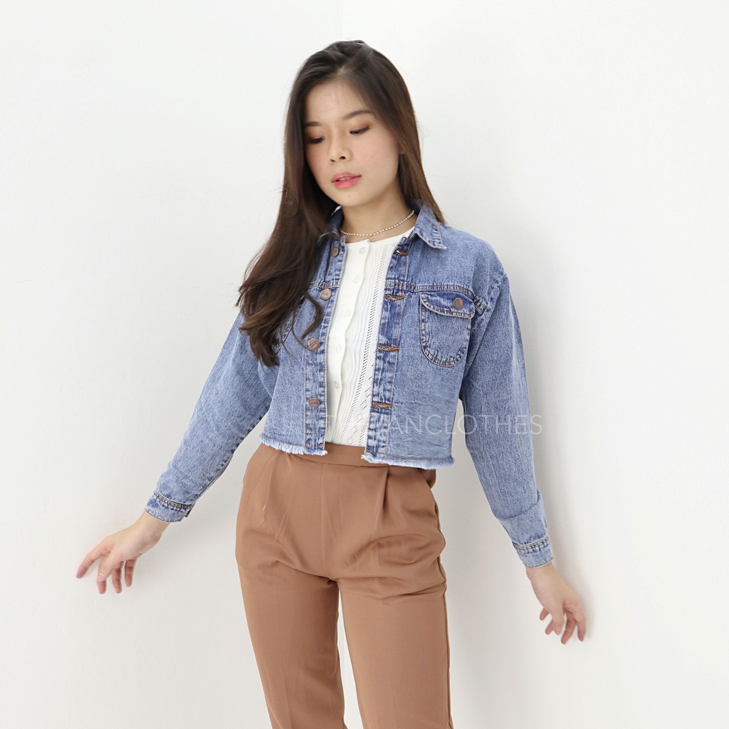 Shakira jaket jeans - Thejanclothes