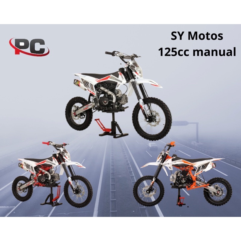 Motor Mini Medium Trail Cross PC-MOTO 125cc 4T RING 17-14 Kopling
