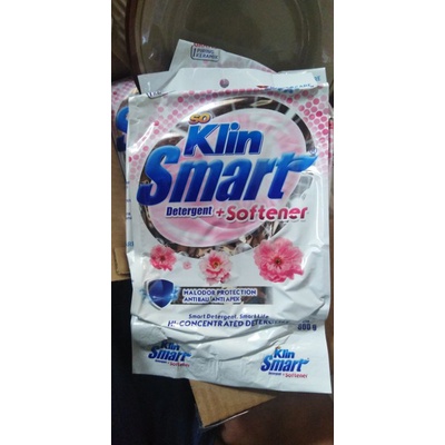 Soklin Smart Detergen plus Softener 800gr gratis piring keramik