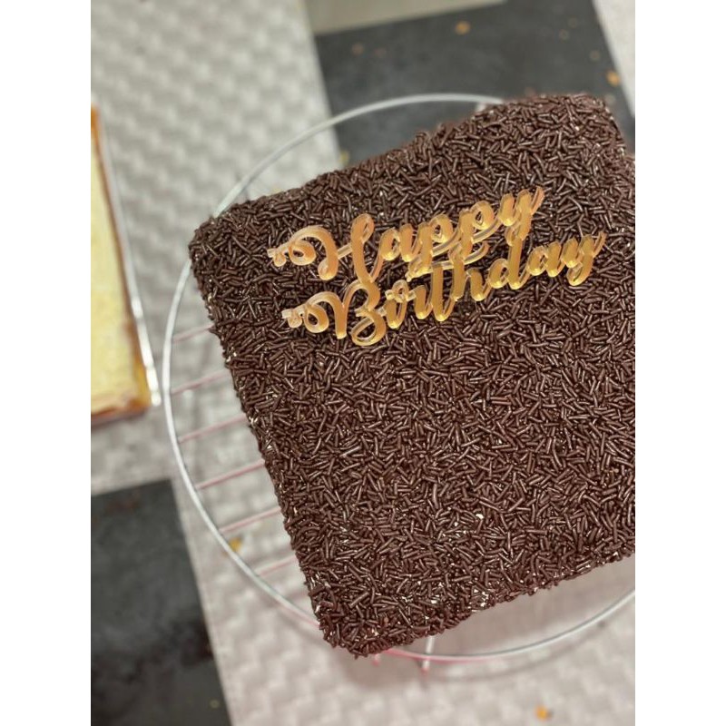 

birthday cake kue jadul