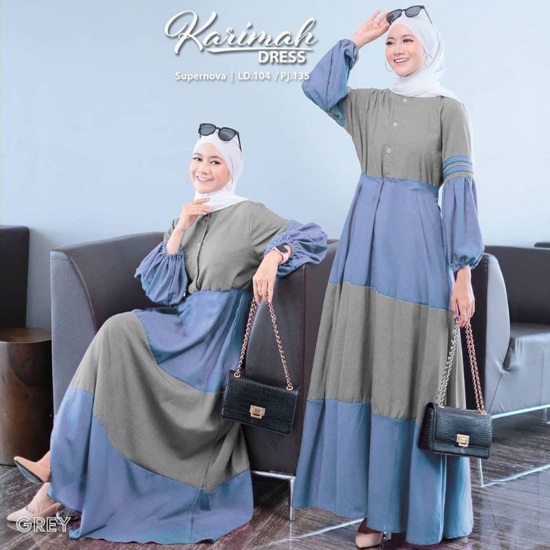 Karimah dress // Gamis pelangi dress