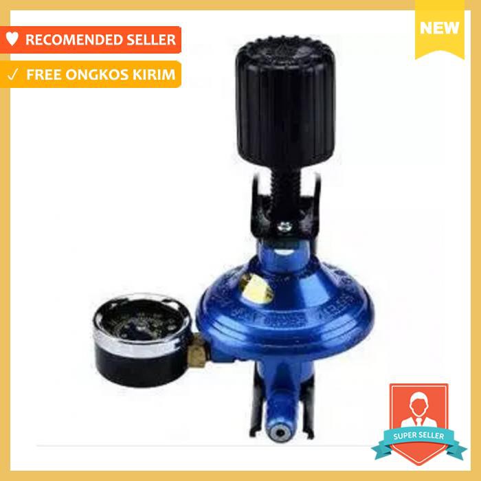 Jual Regulator Tabung Kompor Gas Lpg Yang Bagus Serta Aman Lengkap Dengan Meteran Rekomended
