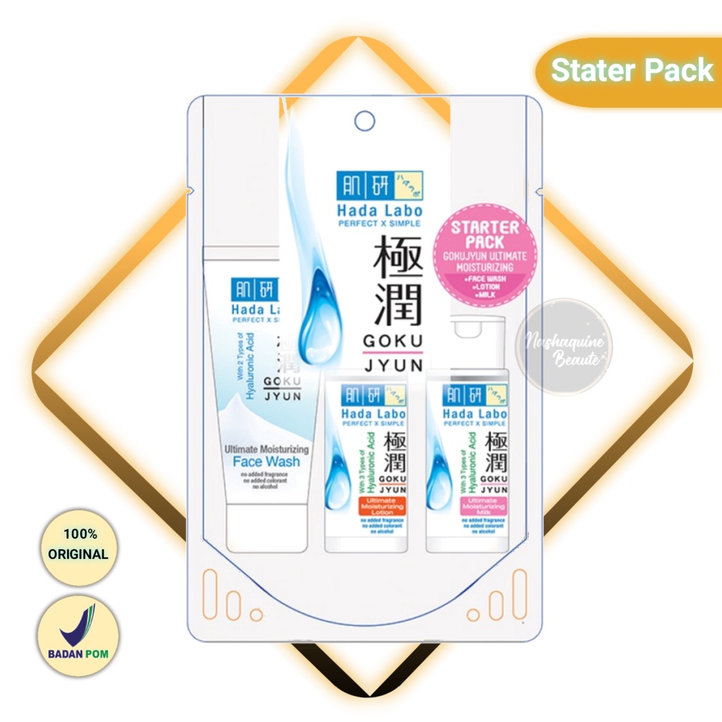 HADALABO GOKUJYUN STATER PACK - HADA LABO Stater Pack Shirojyun - Gokujyun Alpha