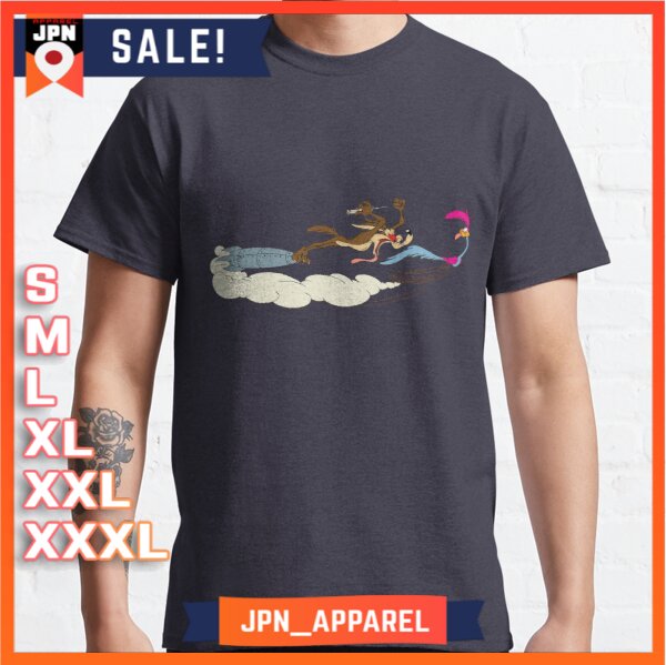 Kaos Baju coyote y correcaminos T-Shirt Premium