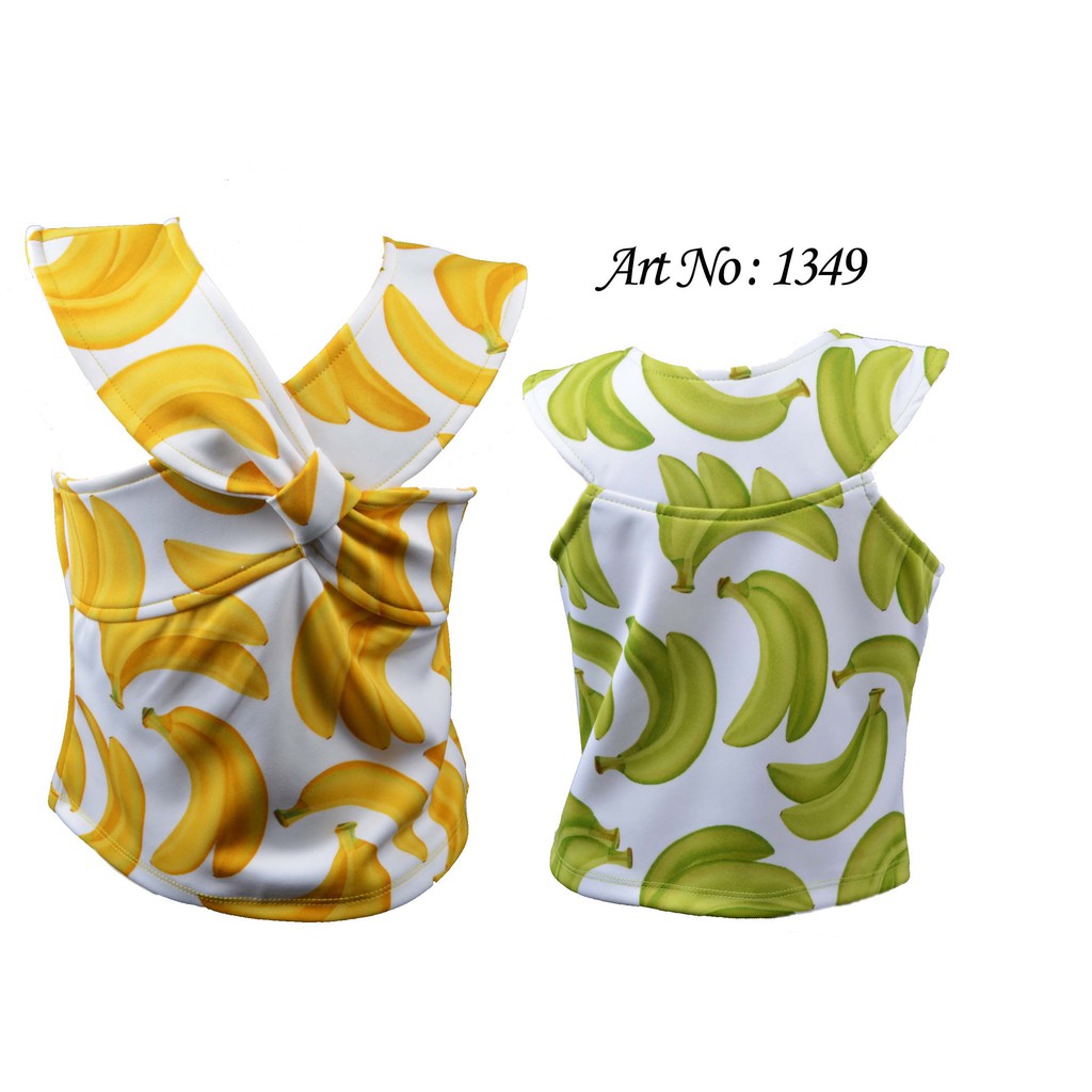 Blus Anak Perempuan Motif Fashion Casual Printing