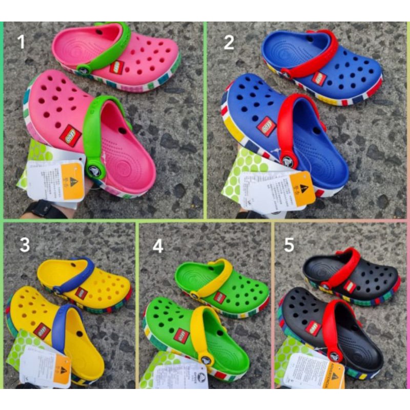 sendal Crocs anak / Crocs lego