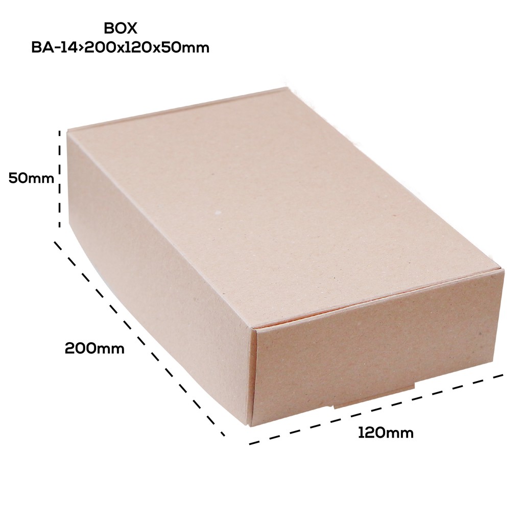 Box Brownies Dus Brownies 20x12 Bahan 325 Gsm Laminasi (B14K4-20X12X5)