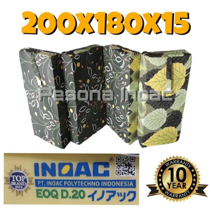 kasur lipat inoac 200x180x15 always ready