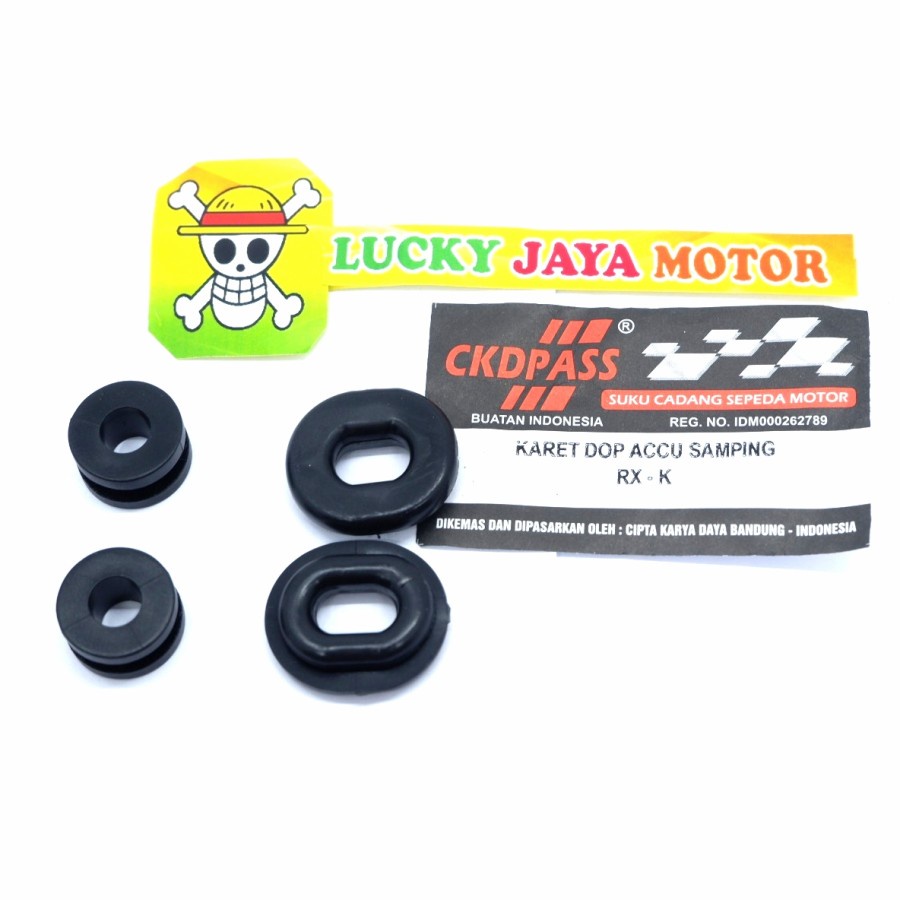 Karet body tutup dop aki Rx king Rxk rxking Box ckd pass 1set-2