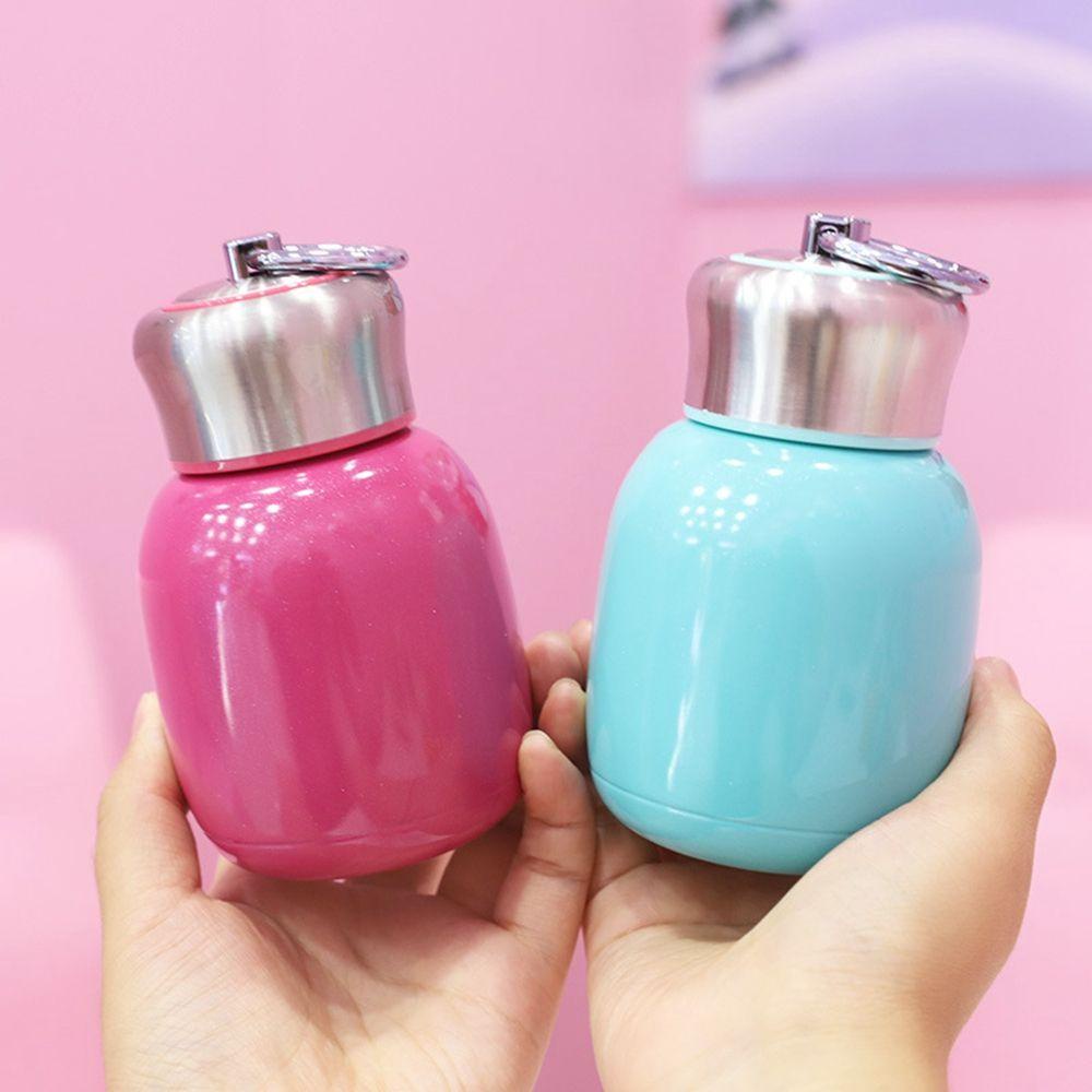 [Elegan] Termos Cangkir Warna Permen Kualitas Tinggi Portabel Lucu Stainless Steel Perlengkapan Minum Compact Vacuum Flasks