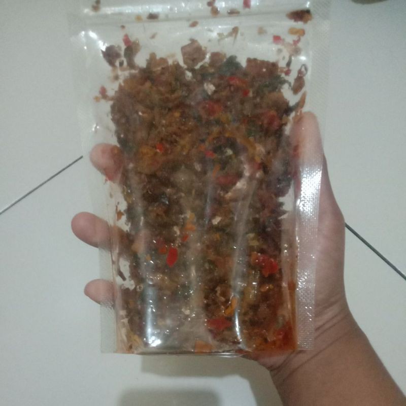 

Ikan suir sambel bawang tanpa pengawet