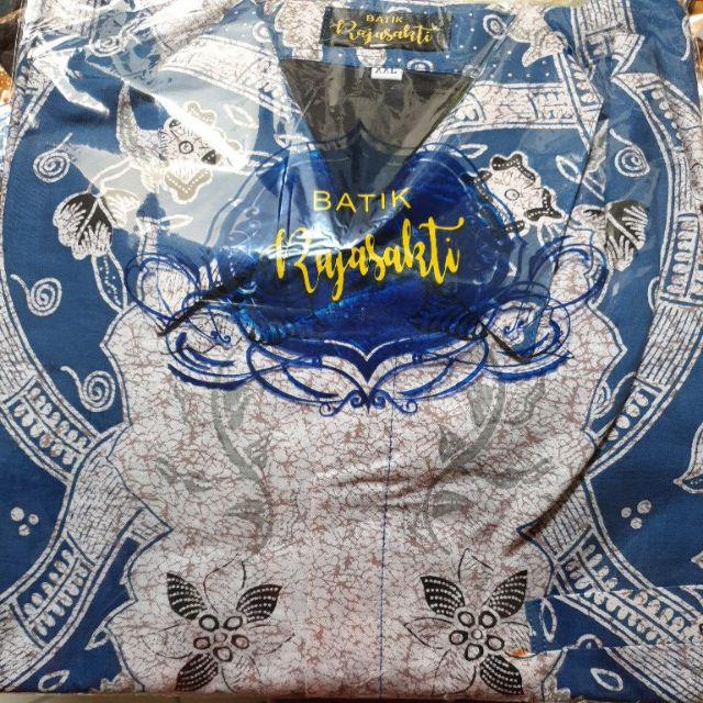 Kemeja Batik Pria Lengan Pendek Bahan Premium Full Furing Ori Batik Solo Ukuran M L Xl Xxl
