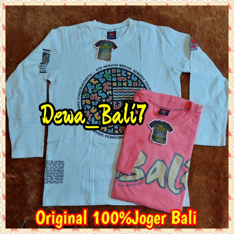 Kaos Joger Bali Original Lengan Panjang