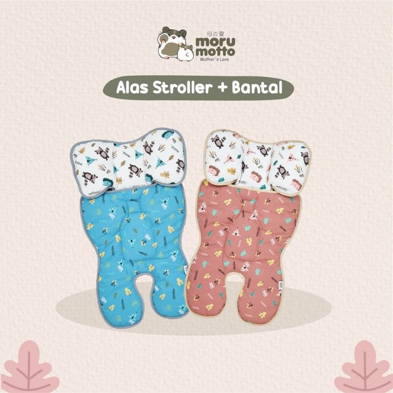 ♥BabyYank♥ Morumotto ALAS STROLLER + BANTAL LITTLE RACCOON SERIES MMA1001