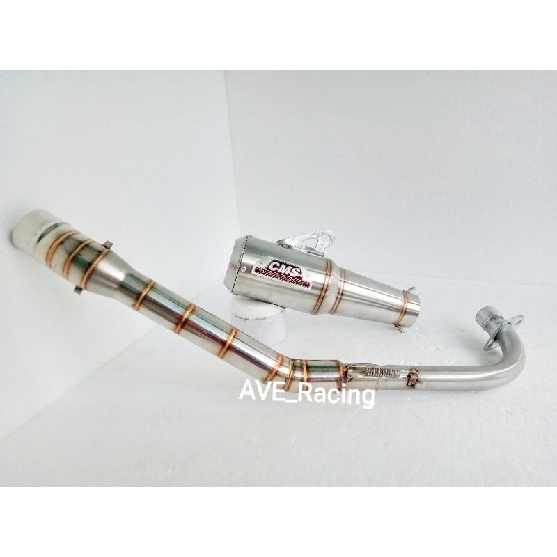 Knalpot CMS Botol model Underbone buat Jupiter MX/ Jupiter Z1/ Jupiter Z dll.