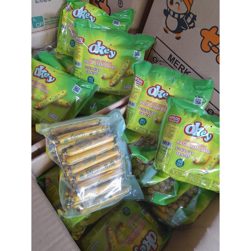 

OKEY SOSIS SIAP SANTAP isi 30 pcs