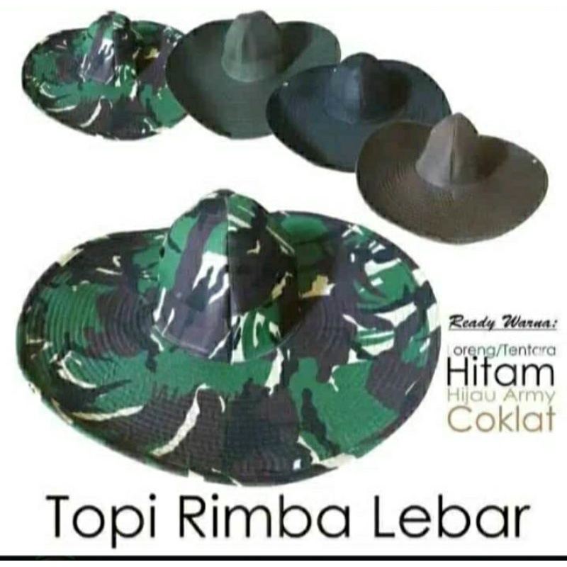 TOPI KOBOY LEBAR