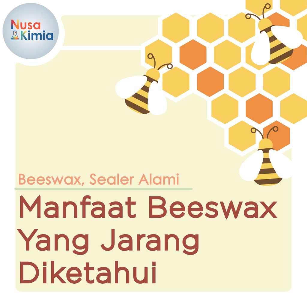 Beeswax Murni Butiran - Lilin Lebah 100 gram