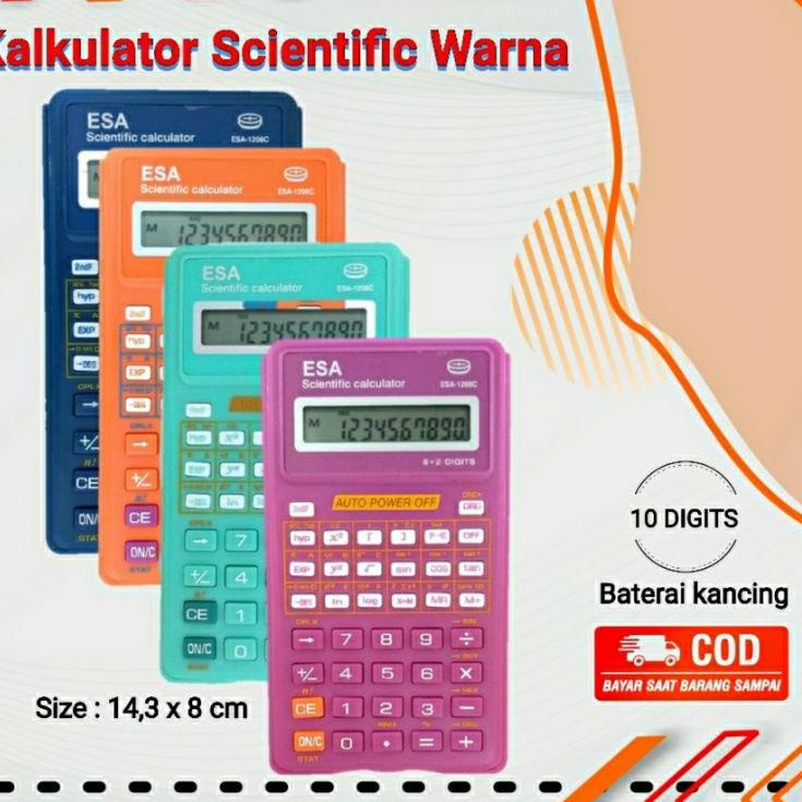 

✔ Kalkulator Scientific Warna Murah Tahan Lama Sin Cos Calculator !