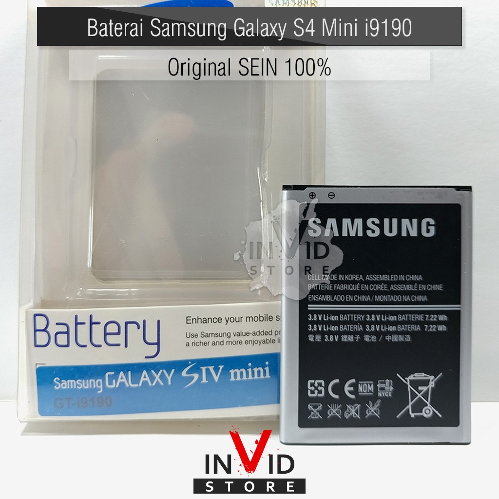 Baterai Battery Samsung Galaxy S4 Mini i9190
