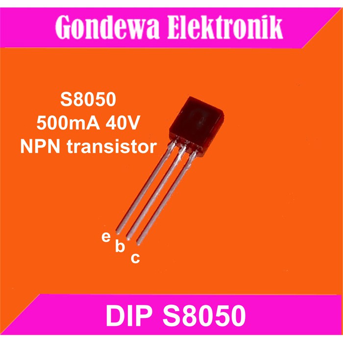 S8050 DIP TO92 general purpose NPN transistor