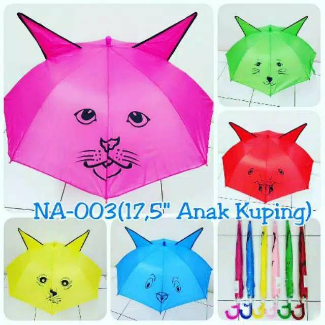 Payung Anak Kuping Motif Lucu