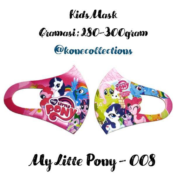 MASKER ANAK SCUBA PRINTED LUCU DENGAN 16 VARIAN GAMBAR GRAMASI 280-300 BAHAN HALUS