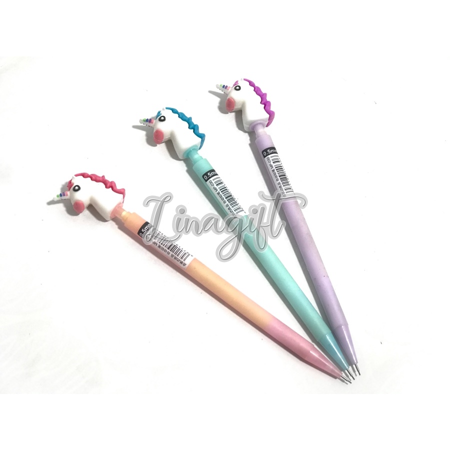 ( Ecer 1Pc ) MECHANICAL PENCIL - PENSIL MEKANIK / SOUVENIR / HADIAH / HAMPERS