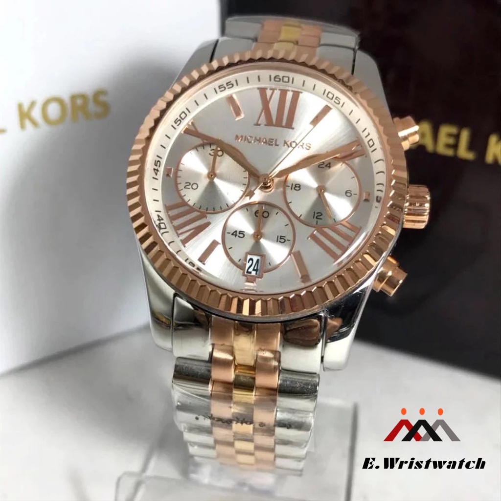 Jam Tangan Michael Kors Wanita Original MK5735 Chronograph