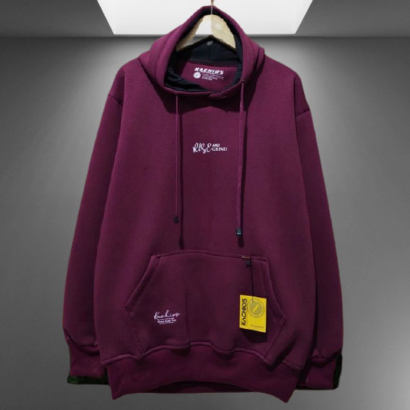Sweater Jaket Hoodie Switer Pria Premium Pria Wanita Polos Terlaris Hudi Marron Burgandi Cb.Cloting Brand Local Bandung