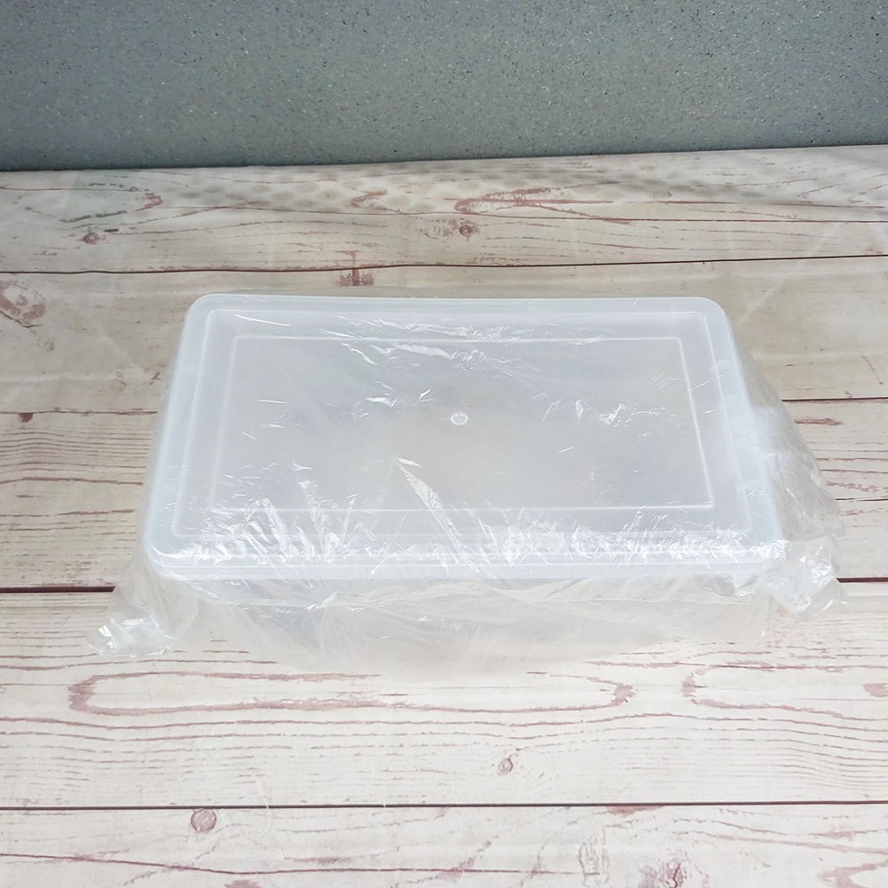 Kotak Kontainer Makanan Kulkas Kitchen Storage Food Box 31x15.6x13CM - SW804-M - 7RHZ3LTP Transparent