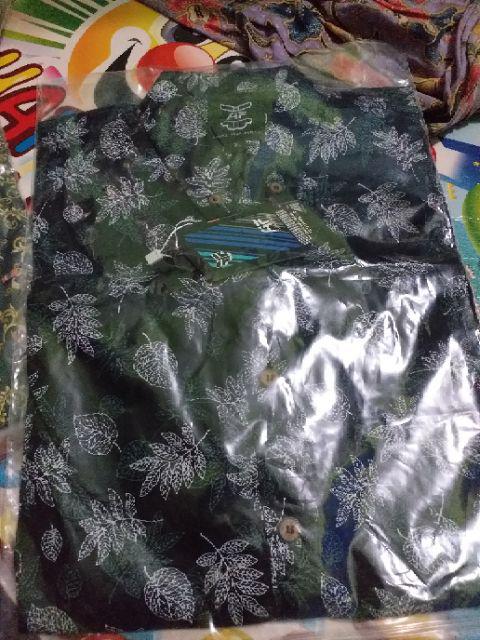 Kemeja Batik Lengan Pendek Surfing - Kemeja Pendek Distro