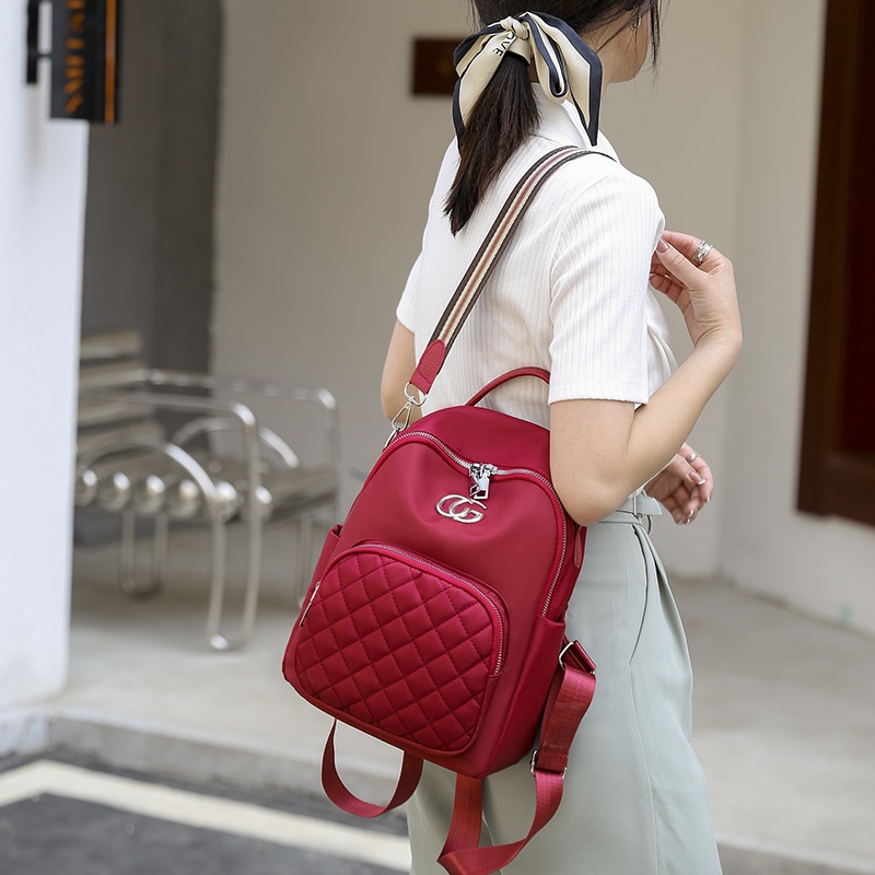 Ransel cewek Multifungsi Backpack tas gendong women Bags Sling tas wanita Oxford cloth shoulder bags import tas fashion tas 588