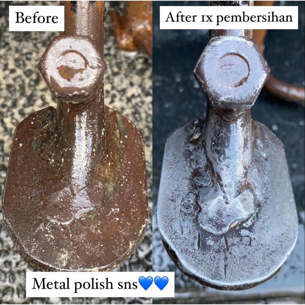 SNS pembersih kerak noda dan metal