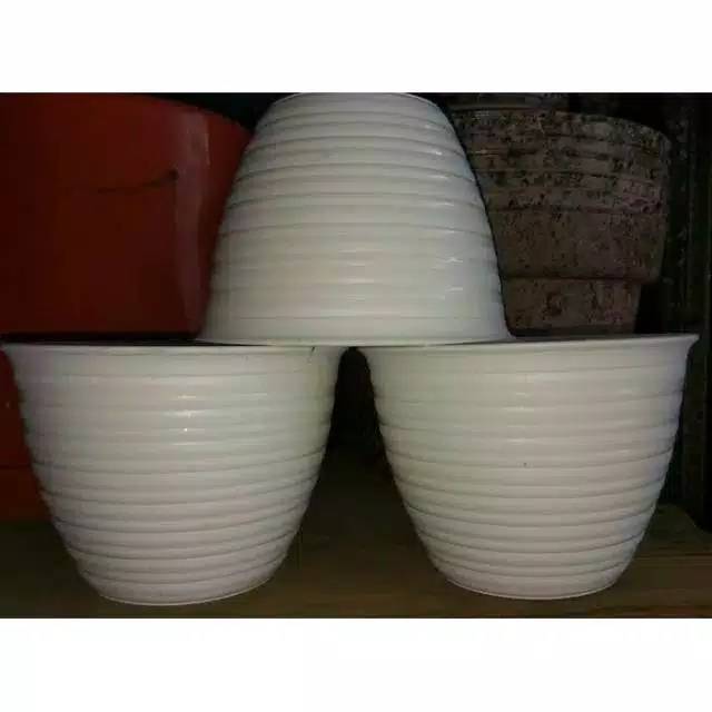  POT  TAWON  UK 12  CM  PUTIH 1005 Shopee Indonesia