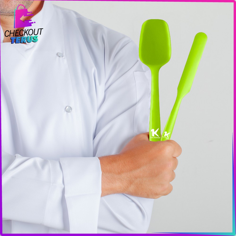 CT C276 Spatula Silikon Tahan Panas Set 6IN1 Kitchen Utensil Set Peralatan Dapur Lengkap Sutil Silicone Set Kitchen Tool