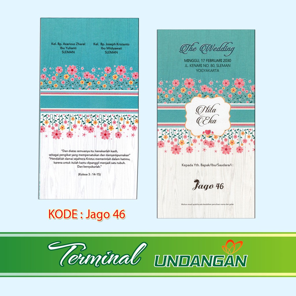 770 Contoh Undangan Jago HD Terbaru