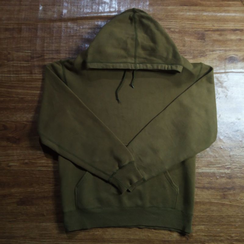 Hoodie Uniqlo Brown second