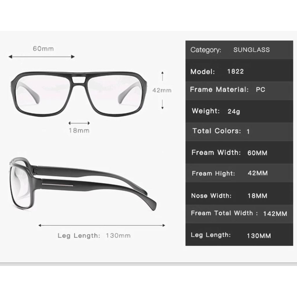 Kaca Mata Photochromic Kaca Mata Polarized kode 079