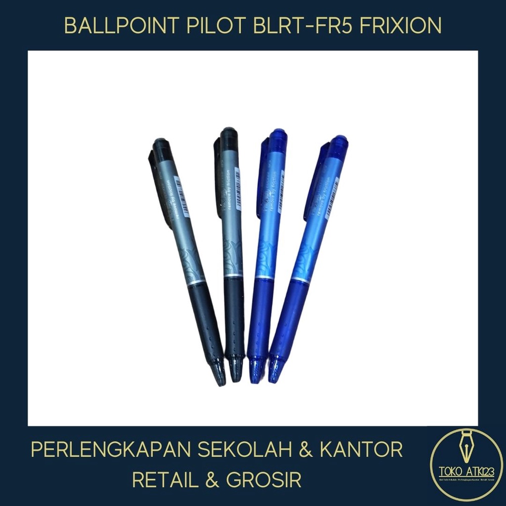 Ballpoint Pilot Frixion BLRT-FR5 Erasable Pen 0.5 Extra Fine