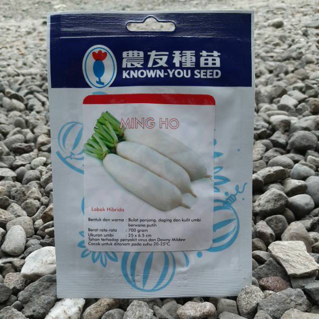 Benih Bibit Lobak Putih Hibrida MING HO (10gr)